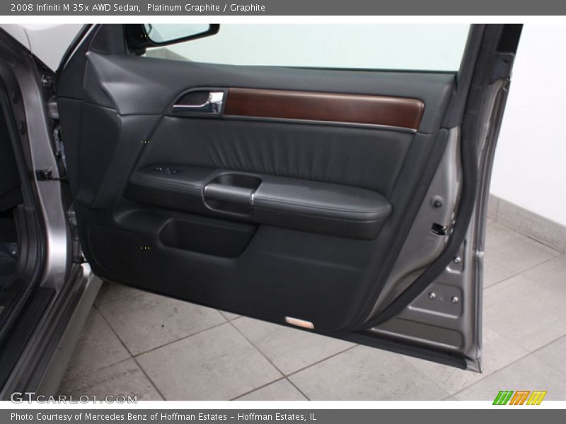 Platinum Graphite / Graphite 2008 Infiniti M 35x AWD Sedan