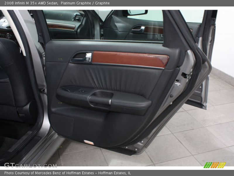 Platinum Graphite / Graphite 2008 Infiniti M 35x AWD Sedan