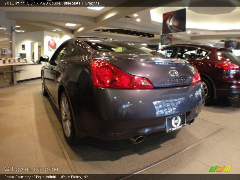 Blue Slate / Graphite 2011 Infiniti G 37 x AWD Coupe