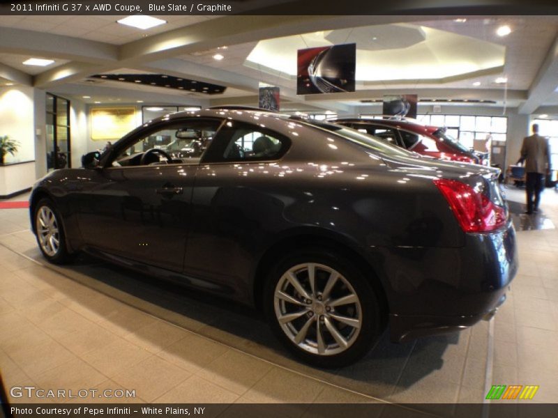 Blue Slate / Graphite 2011 Infiniti G 37 x AWD Coupe