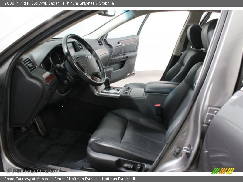Platinum Graphite / Graphite 2008 Infiniti M 35x AWD Sedan