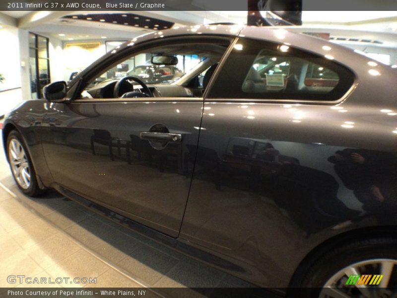 Blue Slate / Graphite 2011 Infiniti G 37 x AWD Coupe