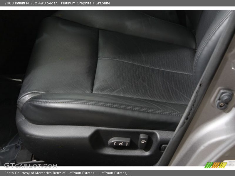 Platinum Graphite / Graphite 2008 Infiniti M 35x AWD Sedan