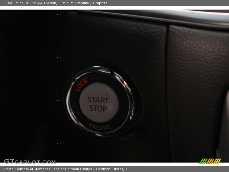 Platinum Graphite / Graphite 2008 Infiniti M 35x AWD Sedan