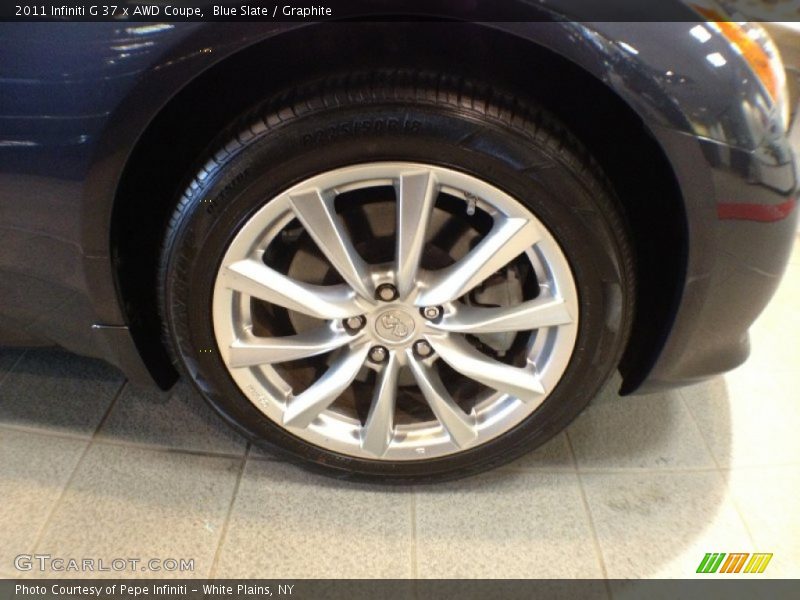 Blue Slate / Graphite 2011 Infiniti G 37 x AWD Coupe