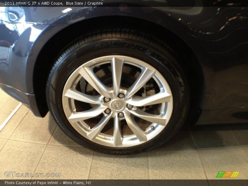 Blue Slate / Graphite 2011 Infiniti G 37 x AWD Coupe