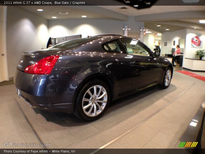 Blue Slate / Graphite 2011 Infiniti G 37 x AWD Coupe