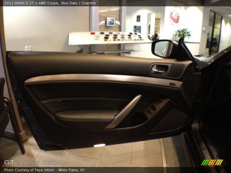 Blue Slate / Graphite 2011 Infiniti G 37 x AWD Coupe