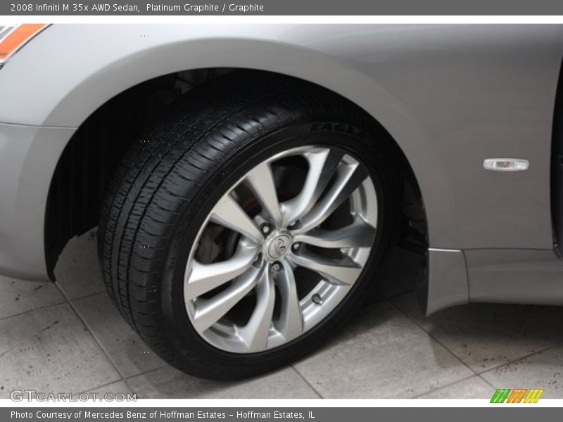 Platinum Graphite / Graphite 2008 Infiniti M 35x AWD Sedan