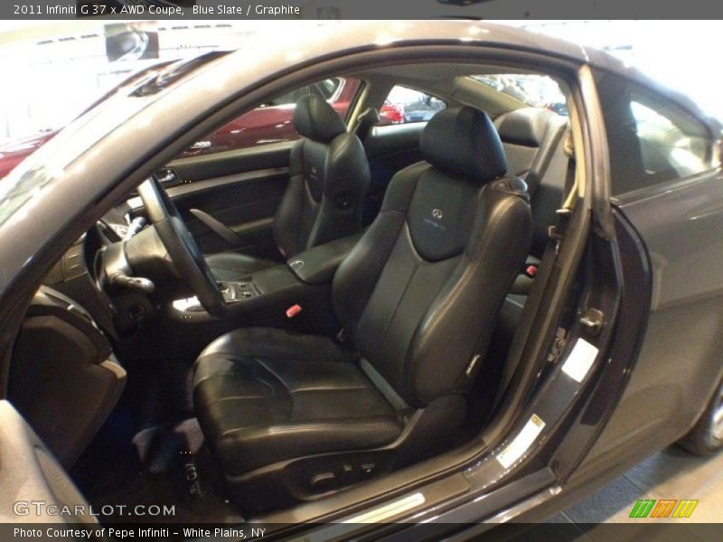 Blue Slate / Graphite 2011 Infiniti G 37 x AWD Coupe