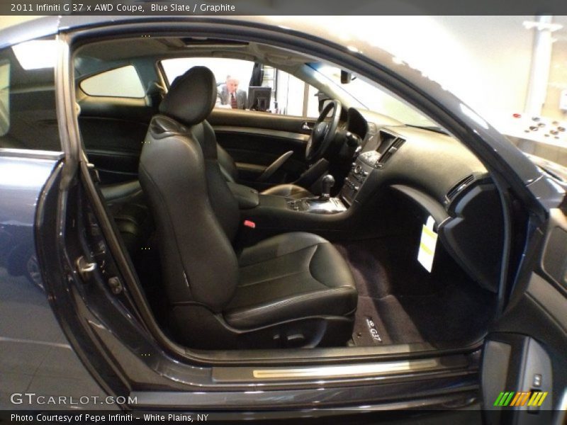 Blue Slate / Graphite 2011 Infiniti G 37 x AWD Coupe