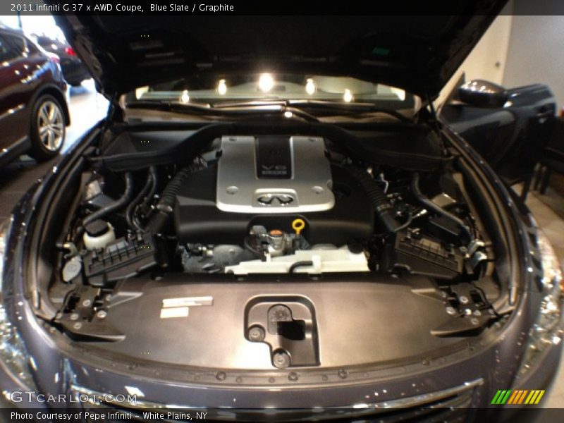 Blue Slate / Graphite 2011 Infiniti G 37 x AWD Coupe