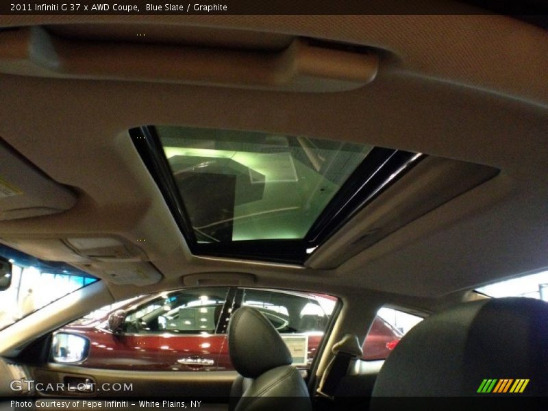 Blue Slate / Graphite 2011 Infiniti G 37 x AWD Coupe
