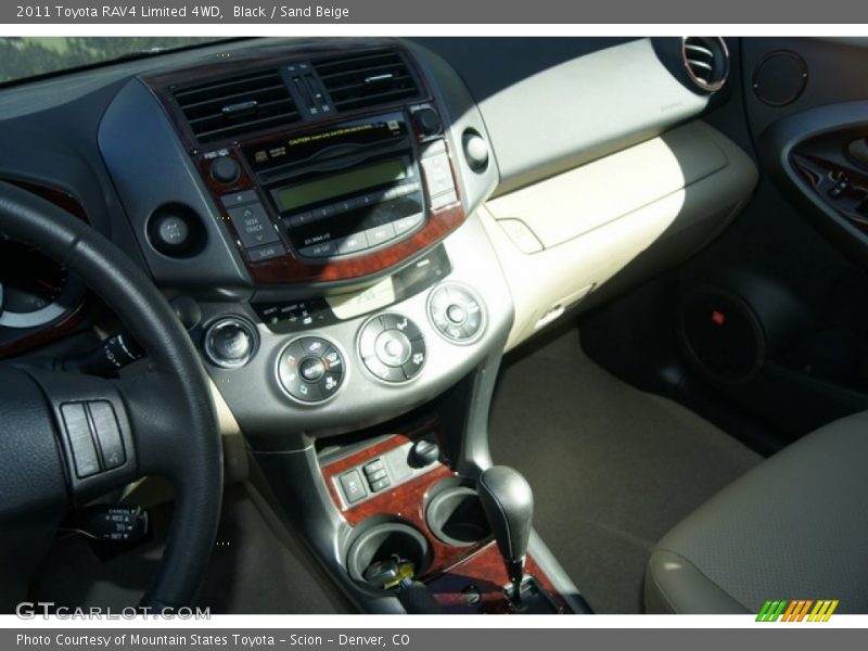 Black / Sand Beige 2011 Toyota RAV4 Limited 4WD