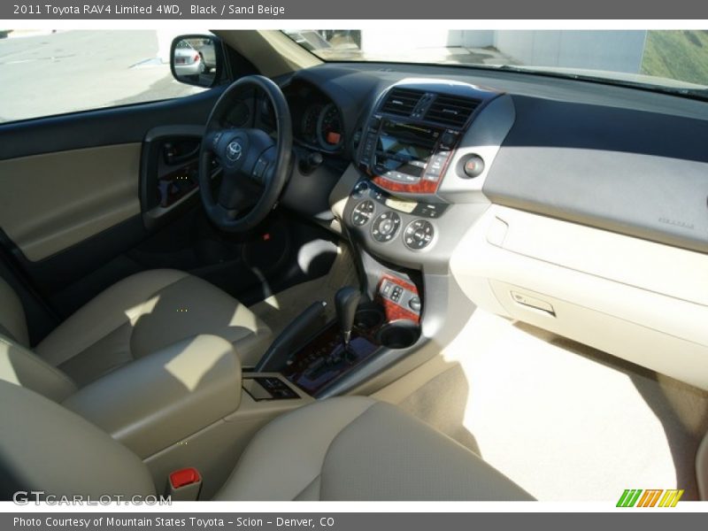 Black / Sand Beige 2011 Toyota RAV4 Limited 4WD