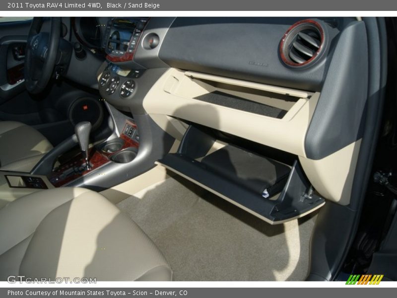 Black / Sand Beige 2011 Toyota RAV4 Limited 4WD