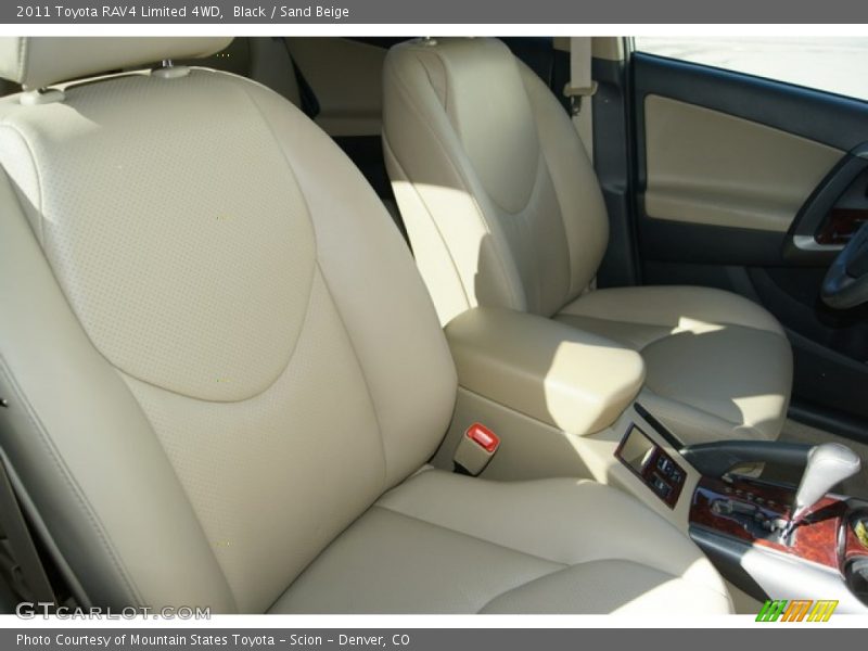 Black / Sand Beige 2011 Toyota RAV4 Limited 4WD