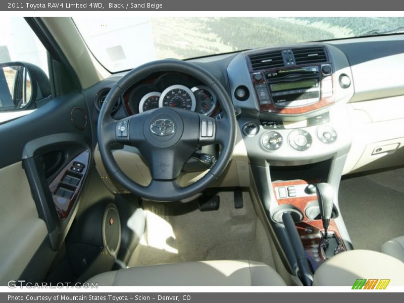 Black / Sand Beige 2011 Toyota RAV4 Limited 4WD