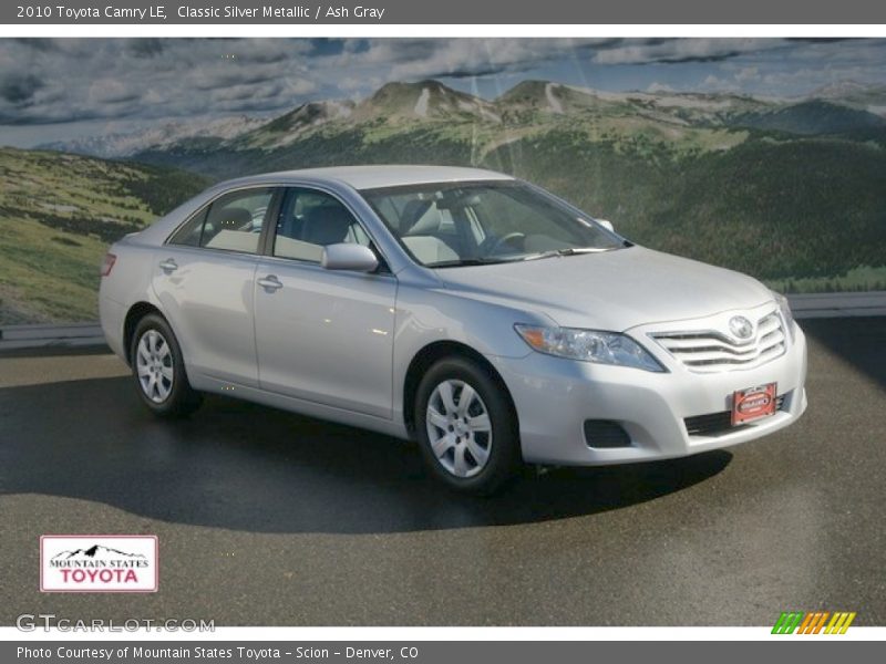 Classic Silver Metallic / Ash Gray 2010 Toyota Camry LE