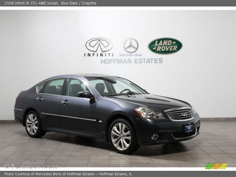 Blue Slate / Graphite 2008 Infiniti M 35x AWD Sedan