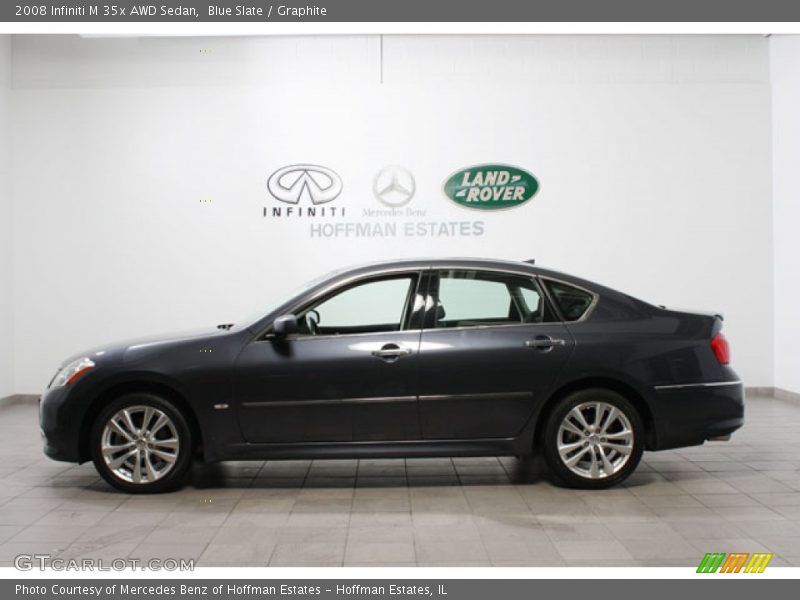 Blue Slate / Graphite 2008 Infiniti M 35x AWD Sedan