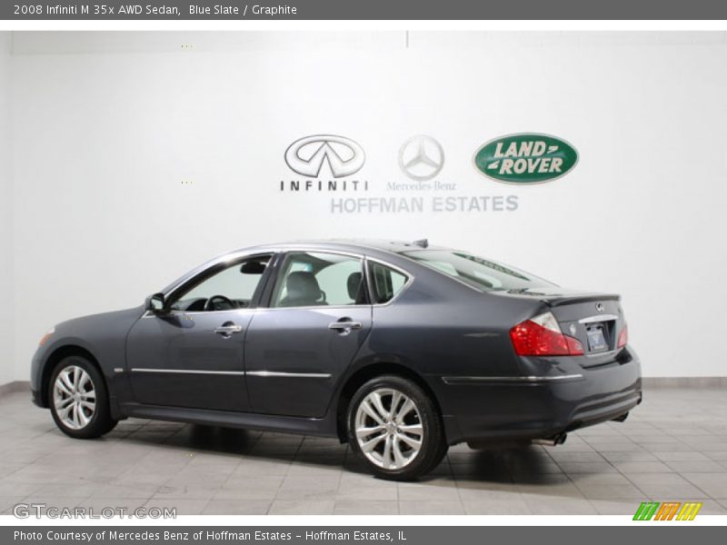 Blue Slate / Graphite 2008 Infiniti M 35x AWD Sedan