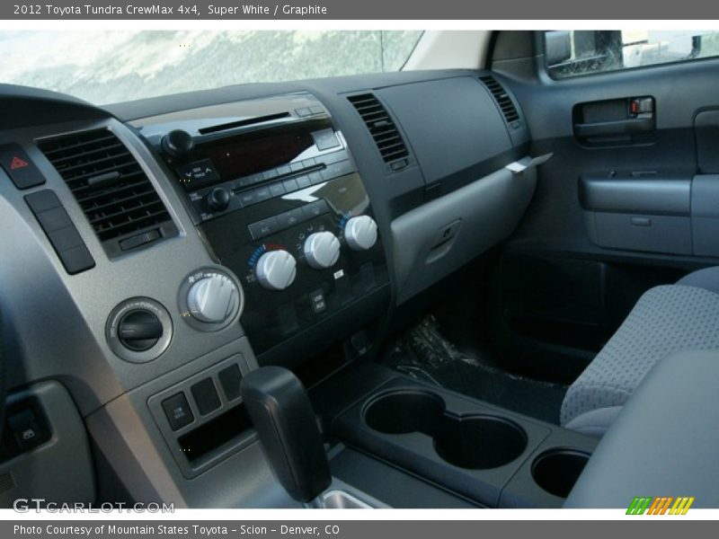 Super White / Graphite 2012 Toyota Tundra CrewMax 4x4