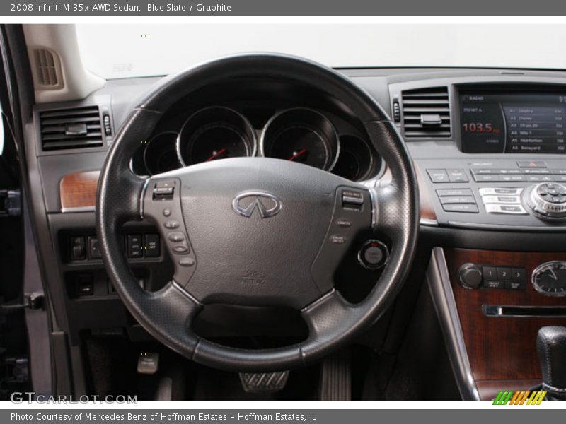  2008 M 35x AWD Sedan Steering Wheel