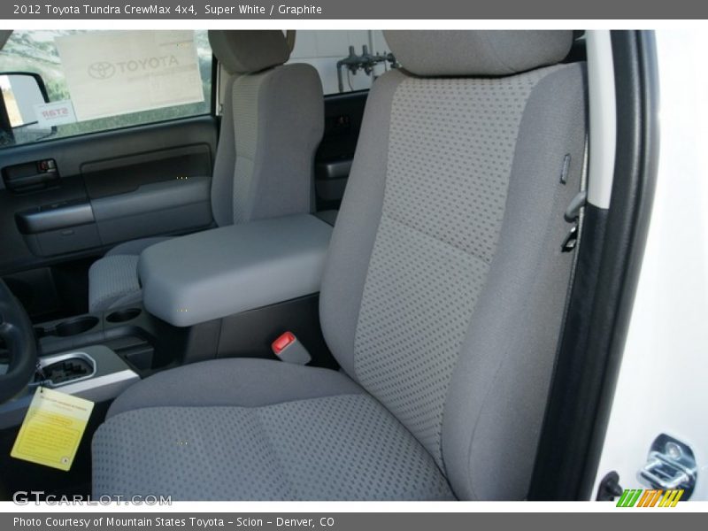 Super White / Graphite 2012 Toyota Tundra CrewMax 4x4