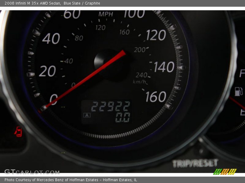 Blue Slate / Graphite 2008 Infiniti M 35x AWD Sedan