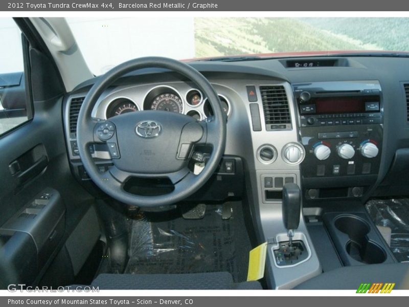 Barcelona Red Metallic / Graphite 2012 Toyota Tundra CrewMax 4x4