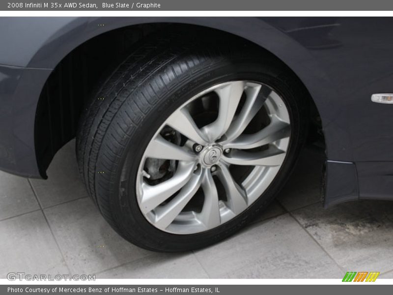 Blue Slate / Graphite 2008 Infiniti M 35x AWD Sedan