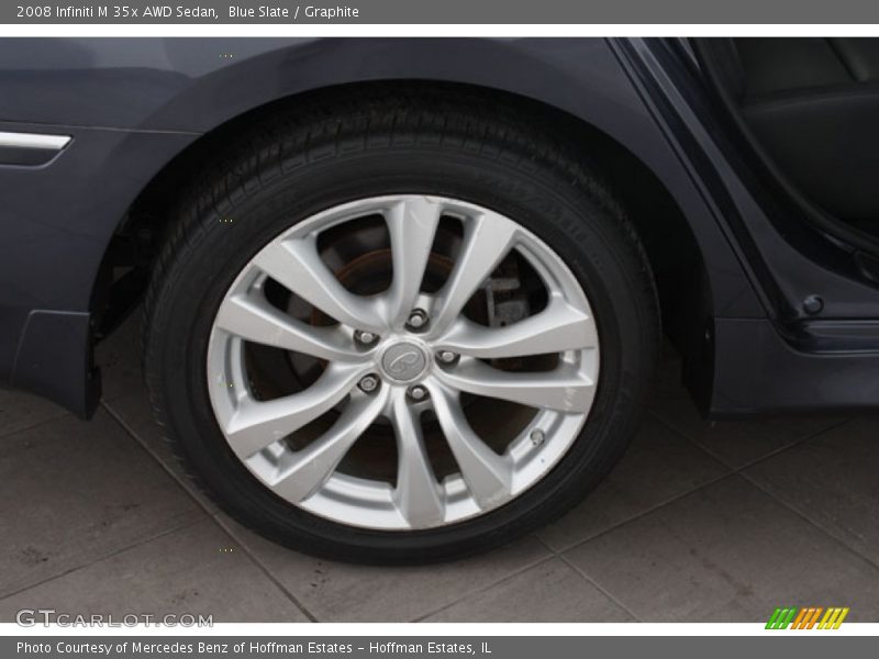 Blue Slate / Graphite 2008 Infiniti M 35x AWD Sedan