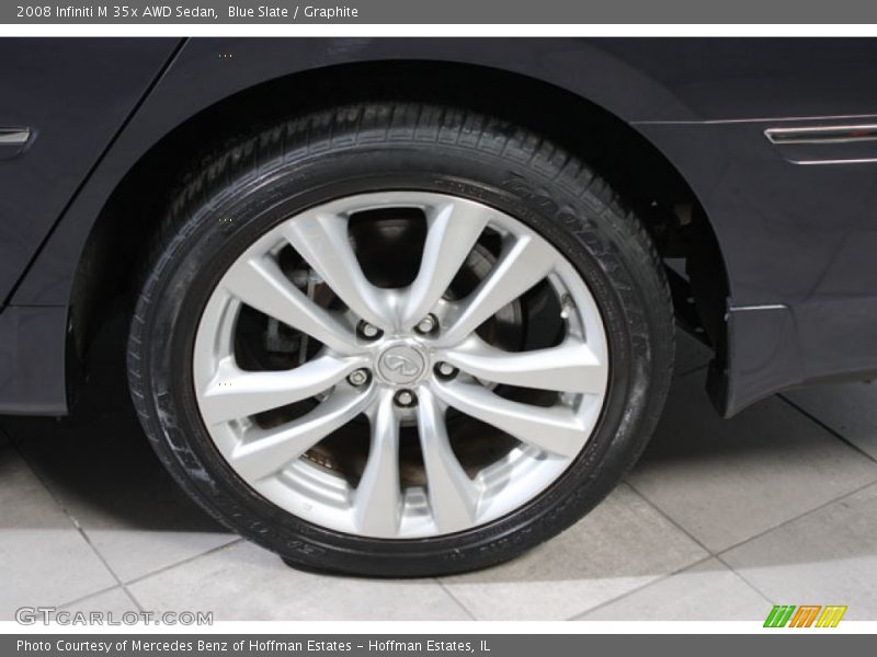 Blue Slate / Graphite 2008 Infiniti M 35x AWD Sedan