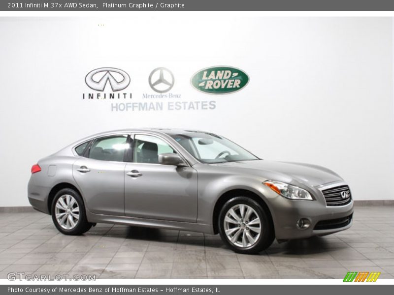 Platinum Graphite / Graphite 2011 Infiniti M 37x AWD Sedan
