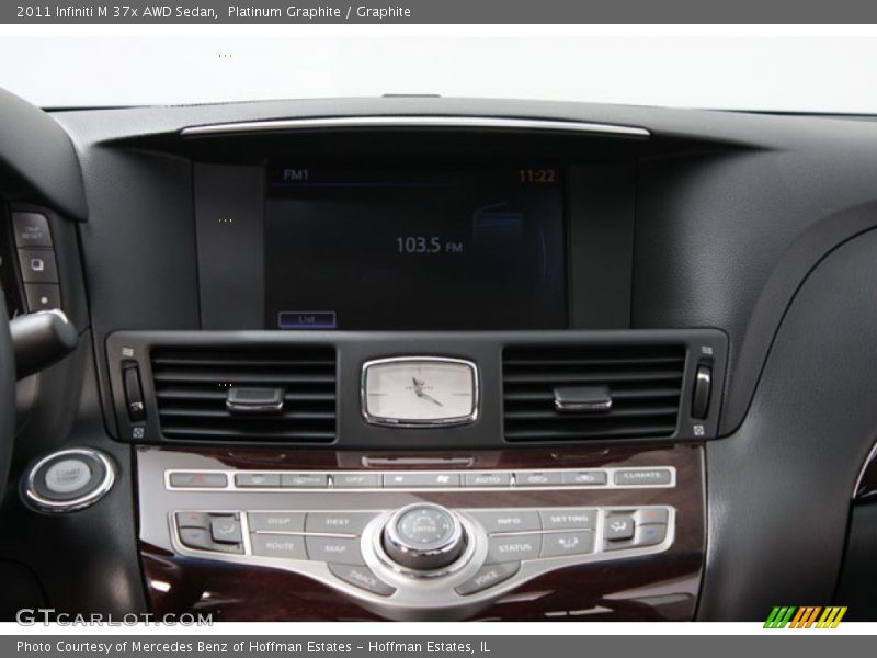 Platinum Graphite / Graphite 2011 Infiniti M 37x AWD Sedan