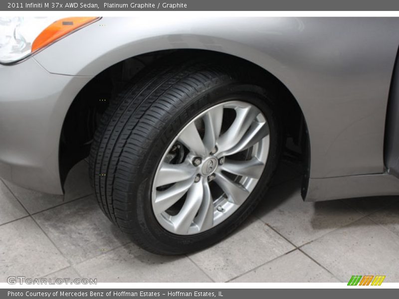 Platinum Graphite / Graphite 2011 Infiniti M 37x AWD Sedan