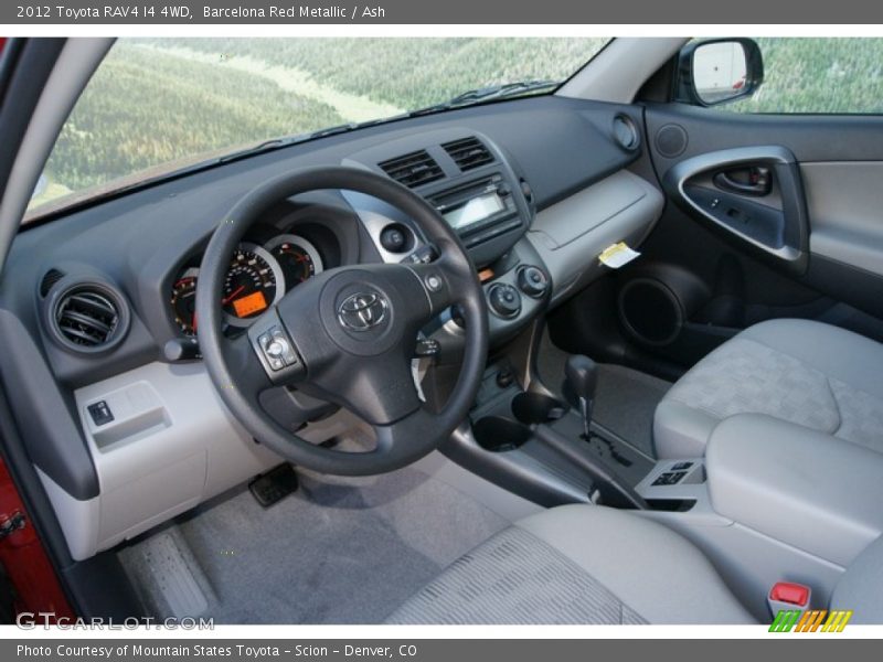  2012 RAV4 I4 4WD Ash Interior