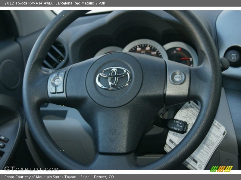 Barcelona Red Metallic / Ash 2012 Toyota RAV4 I4 4WD