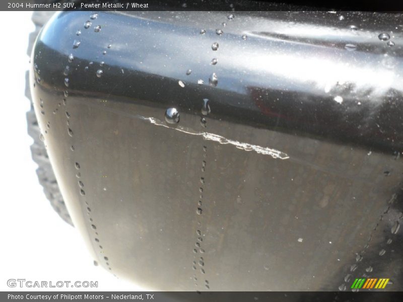 Pewter Metallic / Wheat 2004 Hummer H2 SUV