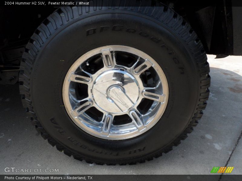 Pewter Metallic / Wheat 2004 Hummer H2 SUV