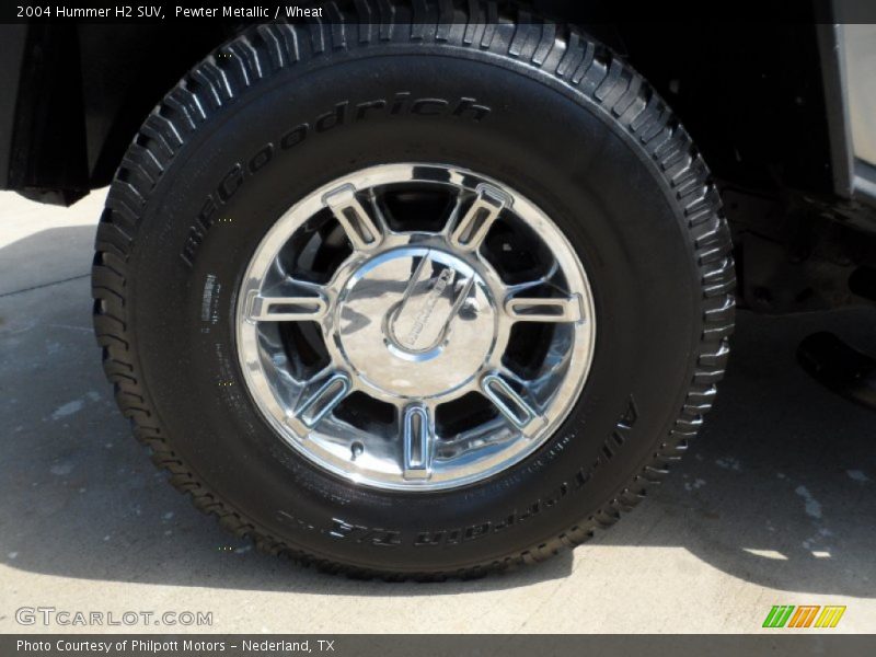 Pewter Metallic / Wheat 2004 Hummer H2 SUV