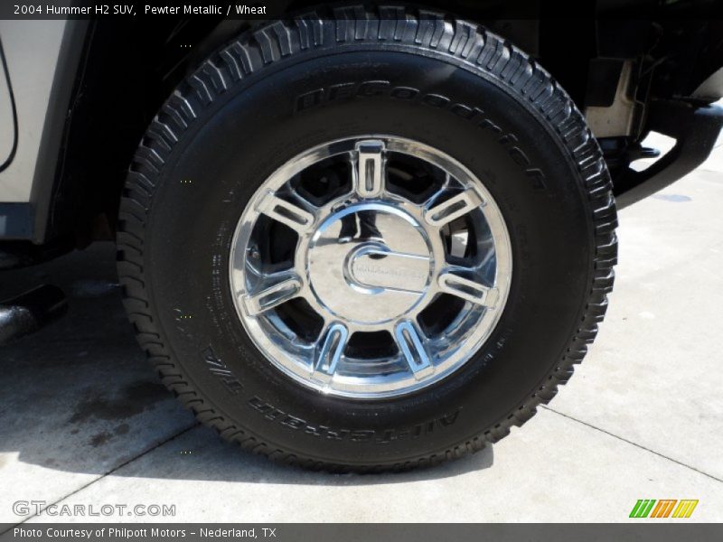 Pewter Metallic / Wheat 2004 Hummer H2 SUV