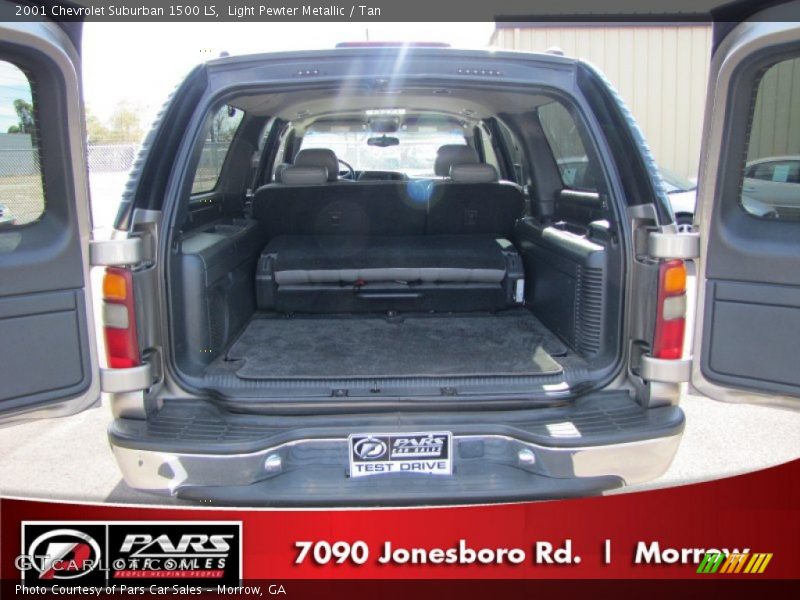 Light Pewter Metallic / Tan 2001 Chevrolet Suburban 1500 LS