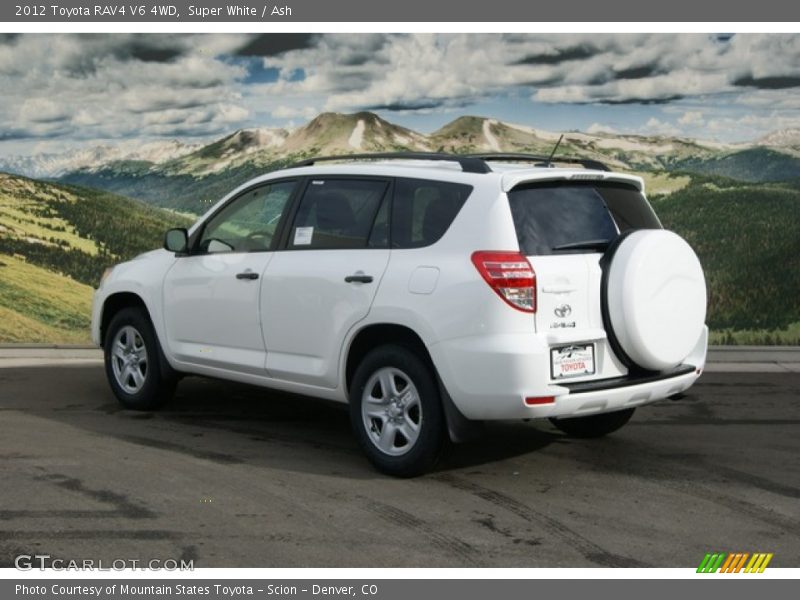 Super White / Ash 2012 Toyota RAV4 V6 4WD