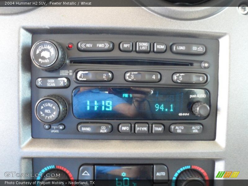 Audio System of 2004 H2 SUV