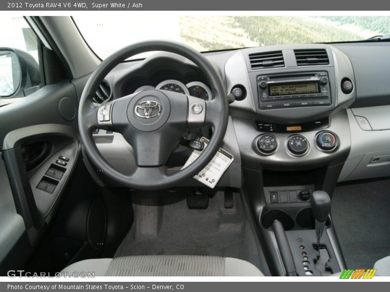 Super White / Ash 2012 Toyota RAV4 V6 4WD