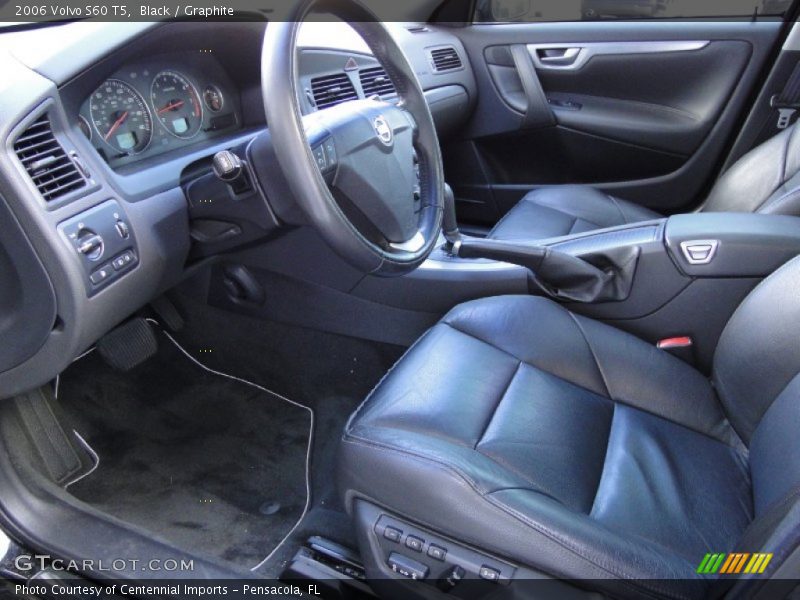  2006 S60 T5 Graphite Interior