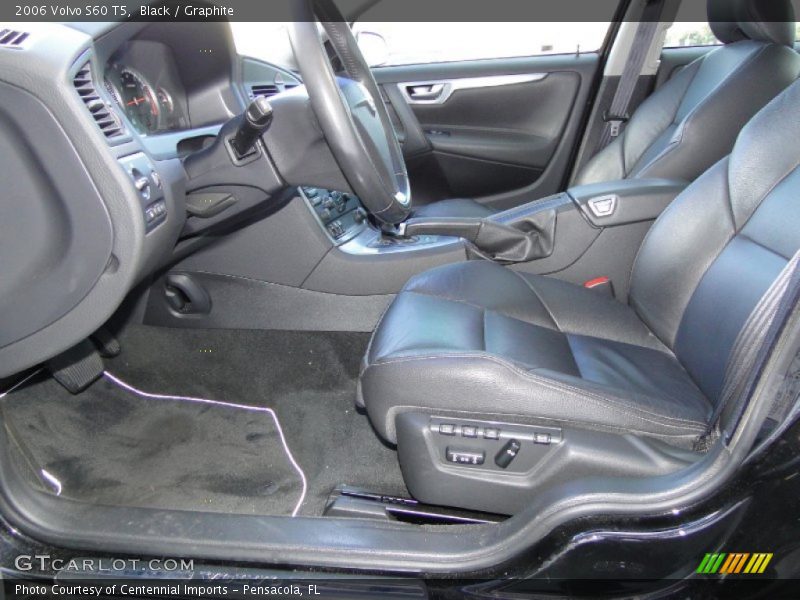  2006 S60 T5 Graphite Interior