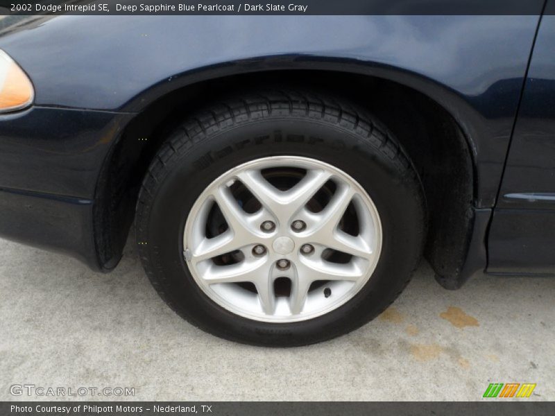 Deep Sapphire Blue Pearlcoat / Dark Slate Gray 2002 Dodge Intrepid SE